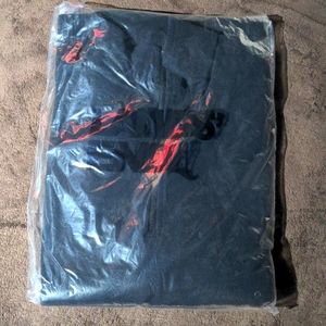 Lands End fleece quarter-zip sweatshirt medium